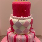 pink and red wedding